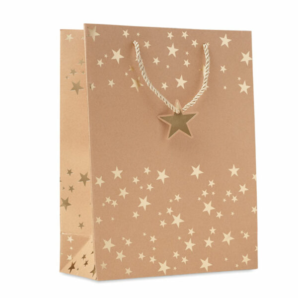 Sac cadeau en papier à motifs