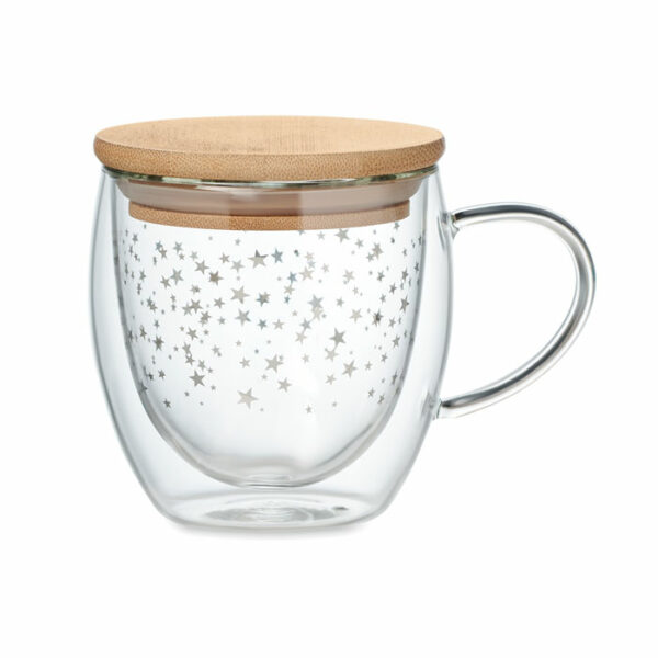 Tasse double paroi en verre