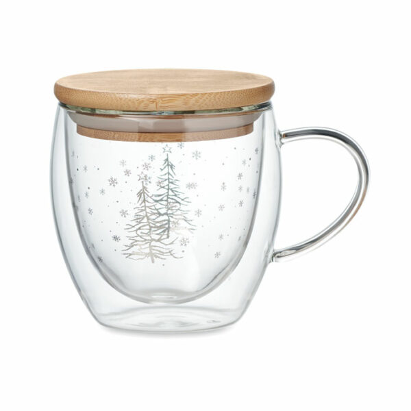 Tasse en verre à double paroi
