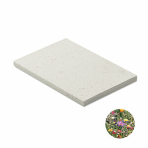 Carnet A5 couv. papier semence