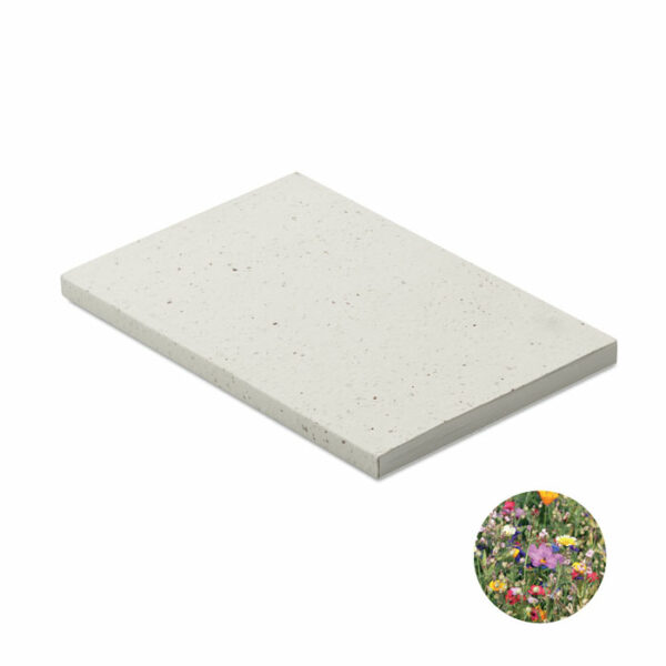 Carnet A5 couv. papier semence