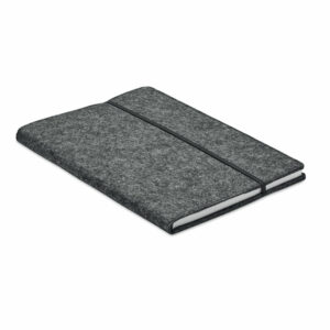 Carnet A5 en feutre RPET