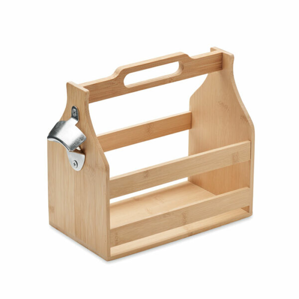 Caisse à bouteilles en bambou