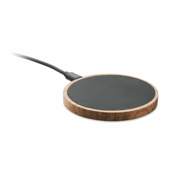 Chargeur sans fil en acacia 15W