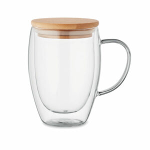 Mug en verre double paroi 350ml