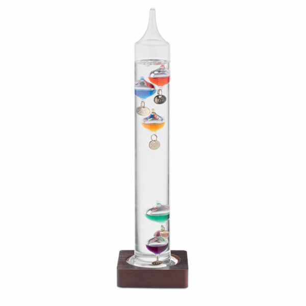 Thermomètre Galileo verre 28cm