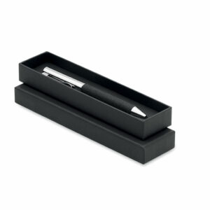 Stylo bille twist métal +boîte