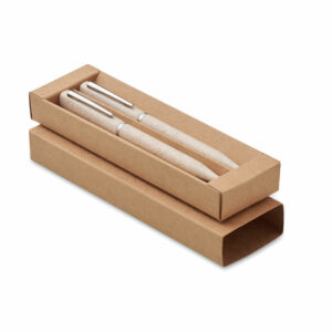 Set de stylo paille de blé/ABS
