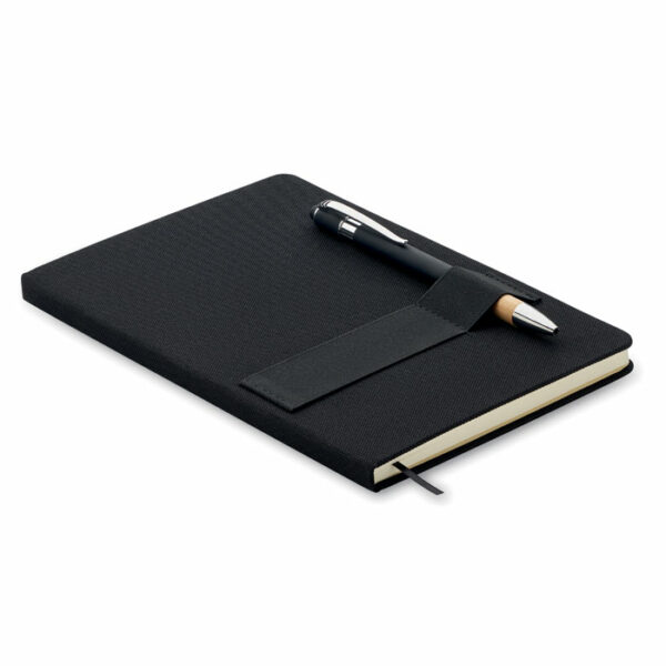 Carnet RPET A5 avec stylo