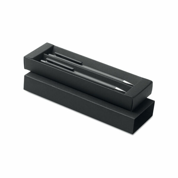 Set de stylos en alu. recyclé