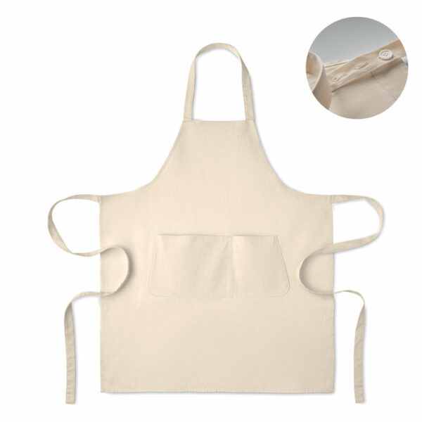 Tablier en coton bio 240 gr/m²