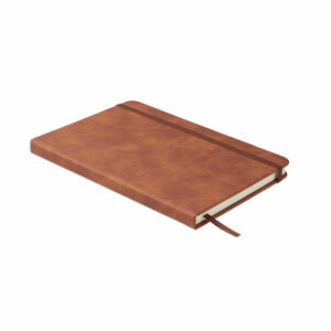 Carnet A5 en PU effet patine
