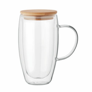 Mug en verre double paroi 450ml