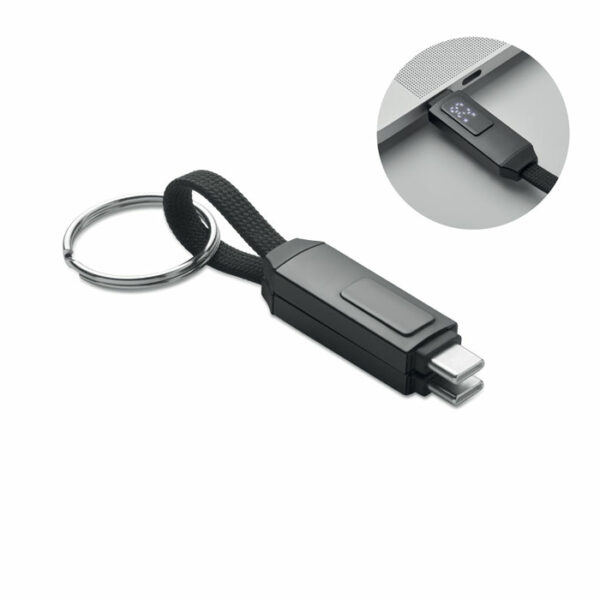 Porte-clés et câble de charge