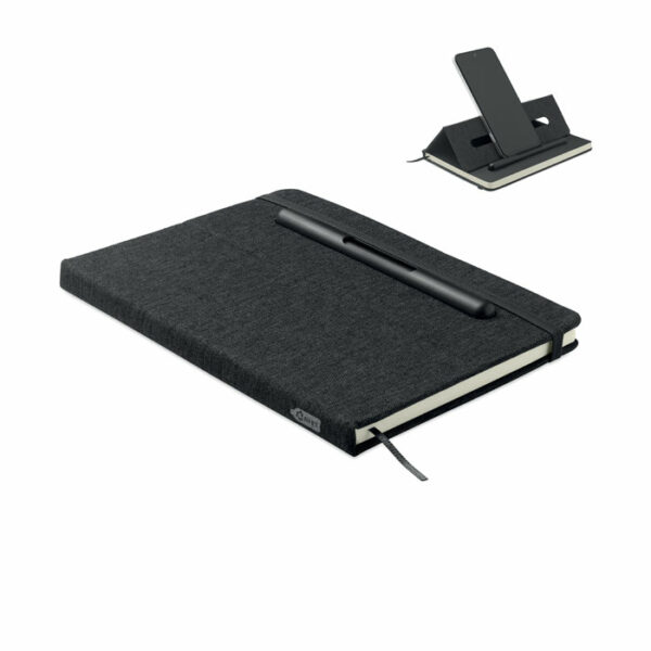 Cahier A5 support de téléphone