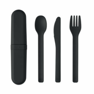 Set de couverts et étui en PLA