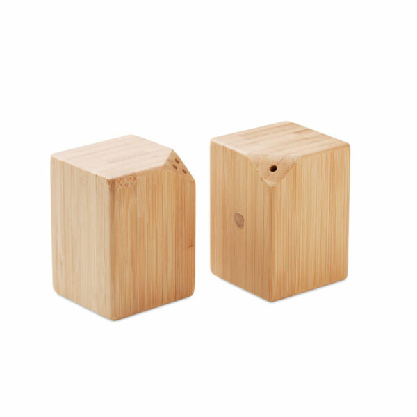 Set sel et poivre en bambou