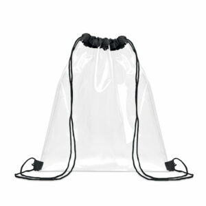 Sac à cordon transparent