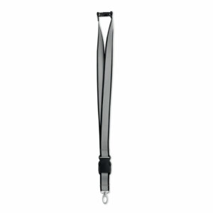 Lanyard réfléchissant en RPET