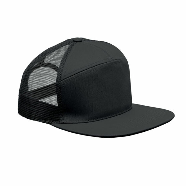 Casquette visière plate 7 pans