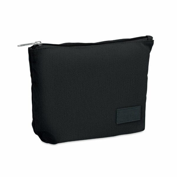 Trousse en velours côtelé