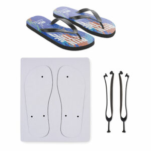 Tongs sublimés, tailles 44-46