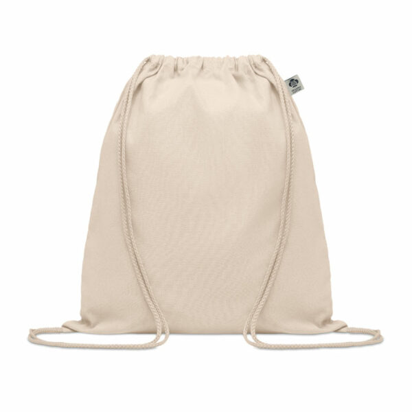 Sac à cordon en coton organique