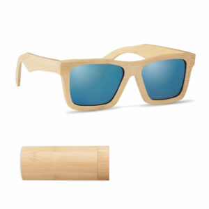 Lunettes de soleil étui bambou