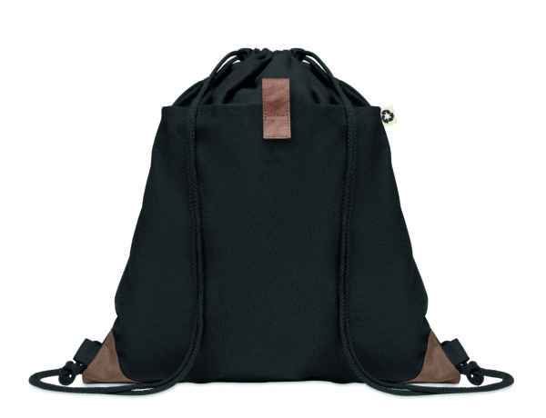 Sac à cordon en coton recyclé