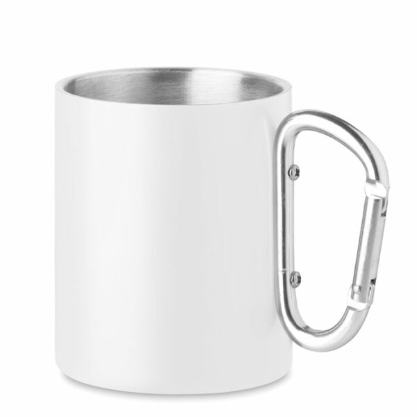 Mug en métal anse mousqueton