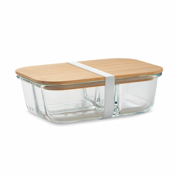 Lunchbox en verre et bambou