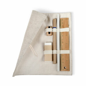 Set d'écriture,pochette coton