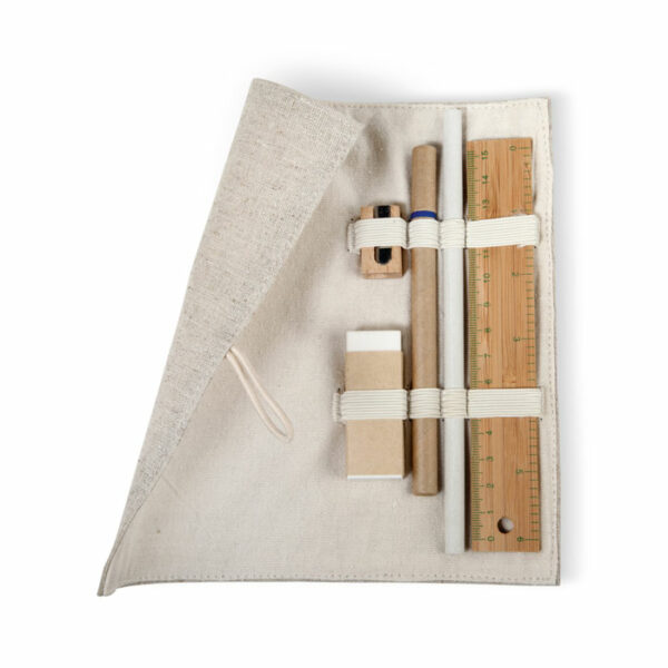 Set d'écriture,pochette coton