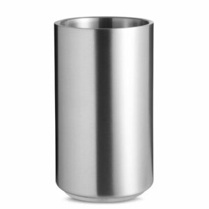 Seau à champagne en acier inox