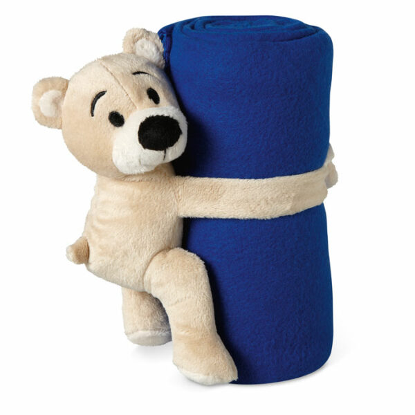 Couverture polaire avec ours