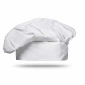 Toque de chef en coton 130g/m2