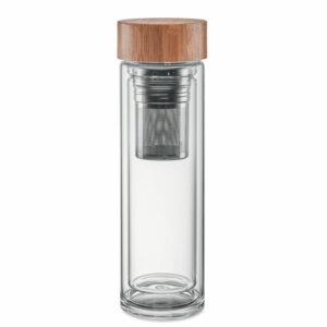 Gourde double paroi verre 420ml