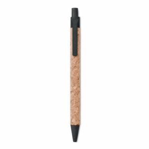 Stylo bille en liège / blé-paille