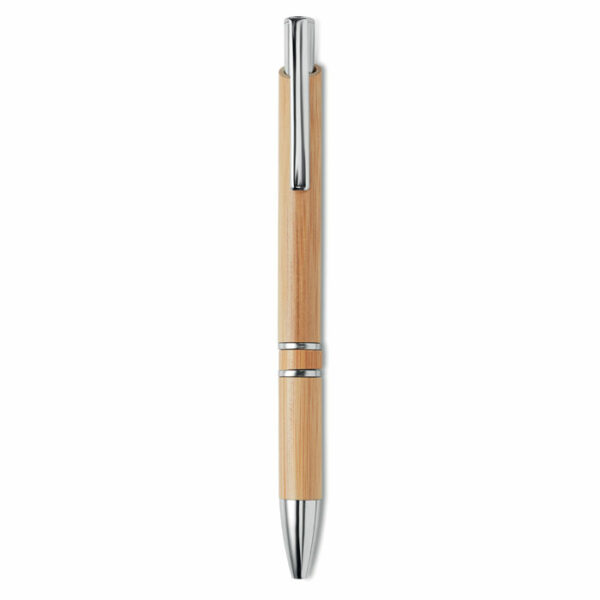Stylo à bille en bambou.