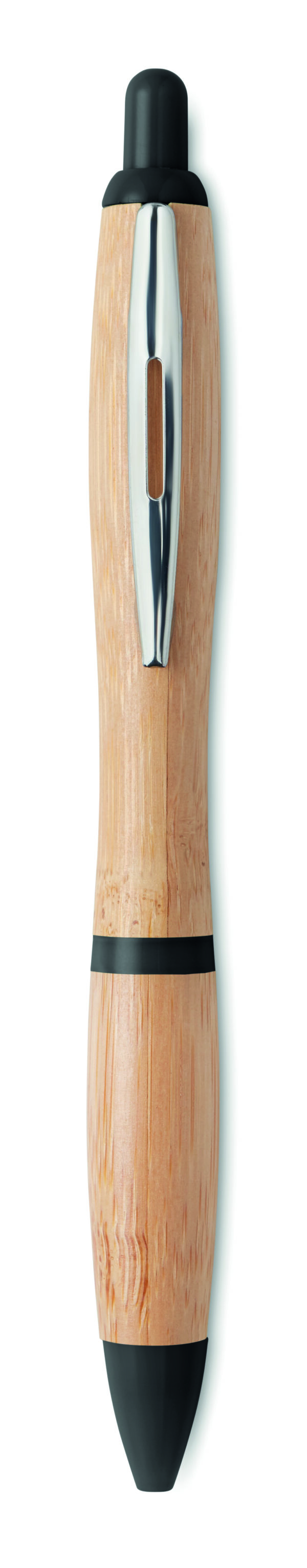 Stylo bille en ABS et bambou.