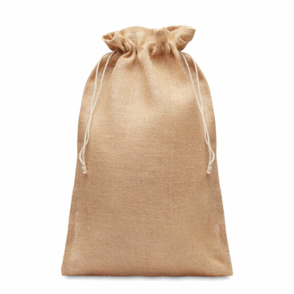 Grand sac cadeau en jute 30x47 cm