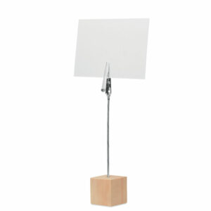 Clip mémos en bois de pin