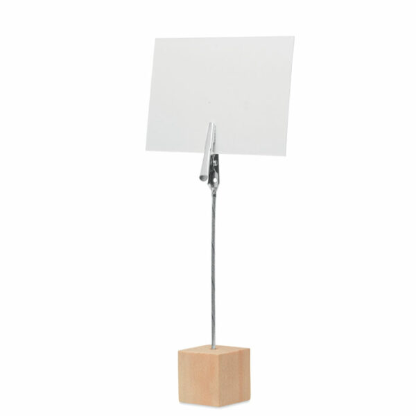 Clip mémos en bois de pin